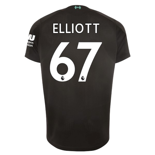 Camiseta Liverpool NO.67 Elliott 3ª 2019/20 Negro